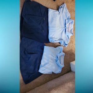 $11.99 for everything shown. Girls size 6x/7 uniform collection.